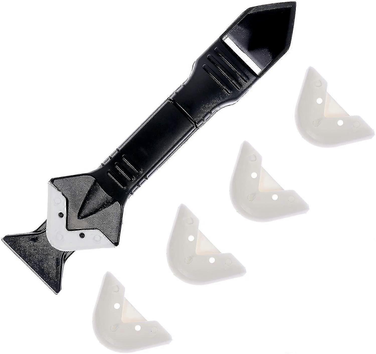 Multi-function Glass Glue Angle Scraper, Adhesive Residue Remover Scraper, Seam Repair Caulking Tool For Glass Walls Floors Mirror