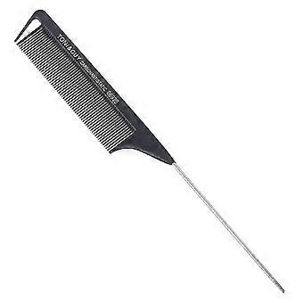 Pro Nero Fine-tooth Metal Pin Parrucchiere Hair Style Rat Tail Pettine