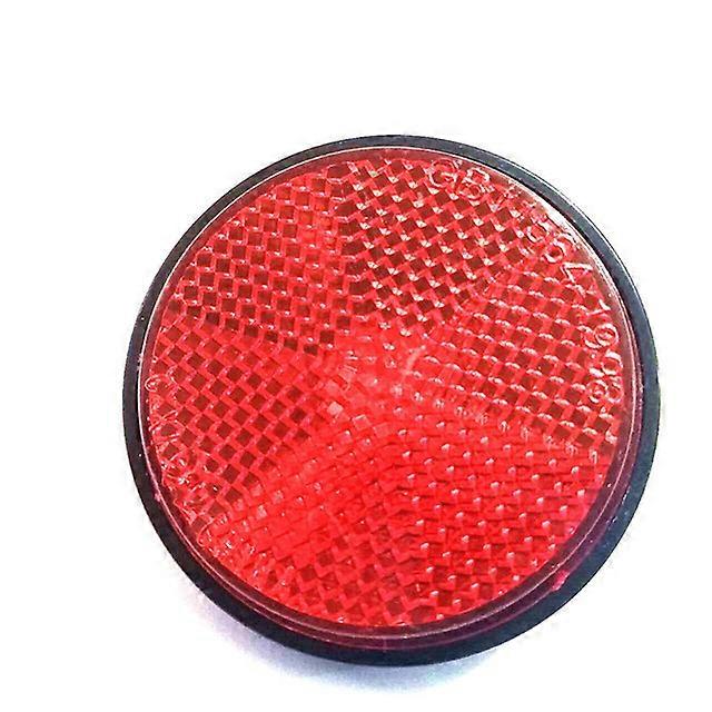 Car Reflector Circular Reflector Night Reflector Round Reflective Sheet Universal Car Trucks Motorcycle Bicycle