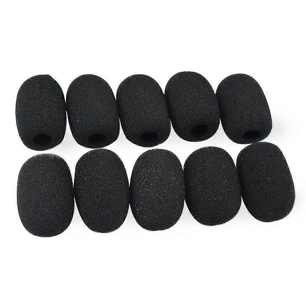 20pcs Microphone Sleeves Mini Lavalier Windshield Lapel Headphone Microphone Windshield