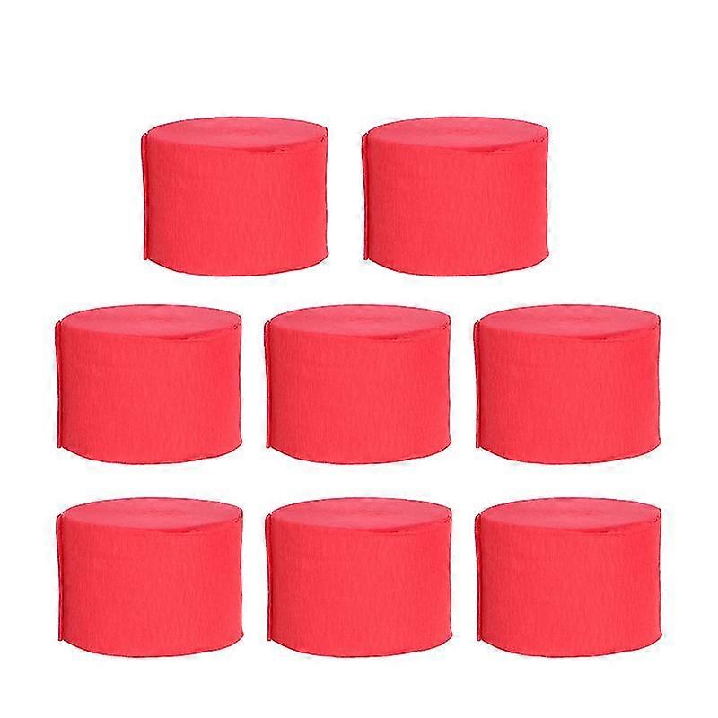 8pcs Crepe Paper Rolls-c