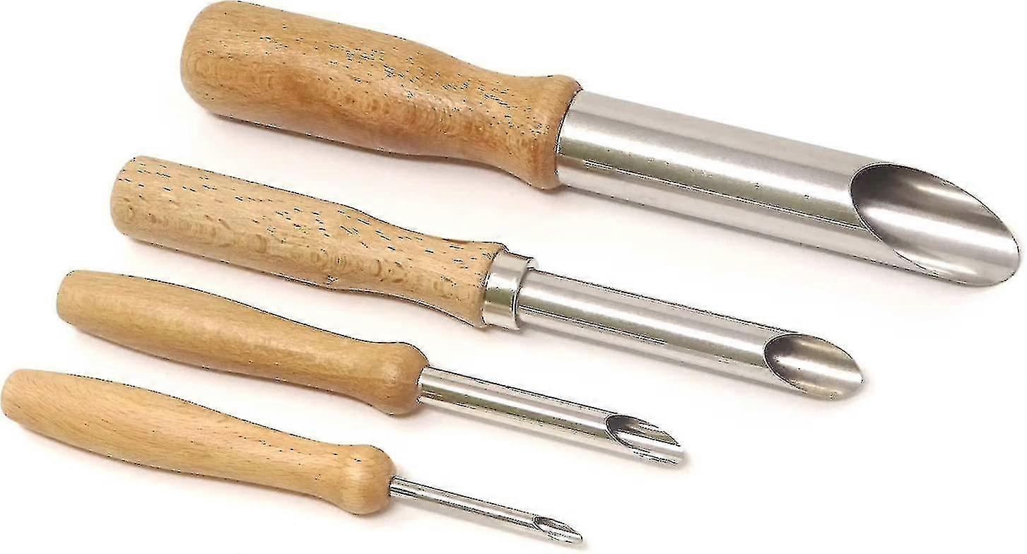 4 Piece Clay Hole Cutters For Pottery