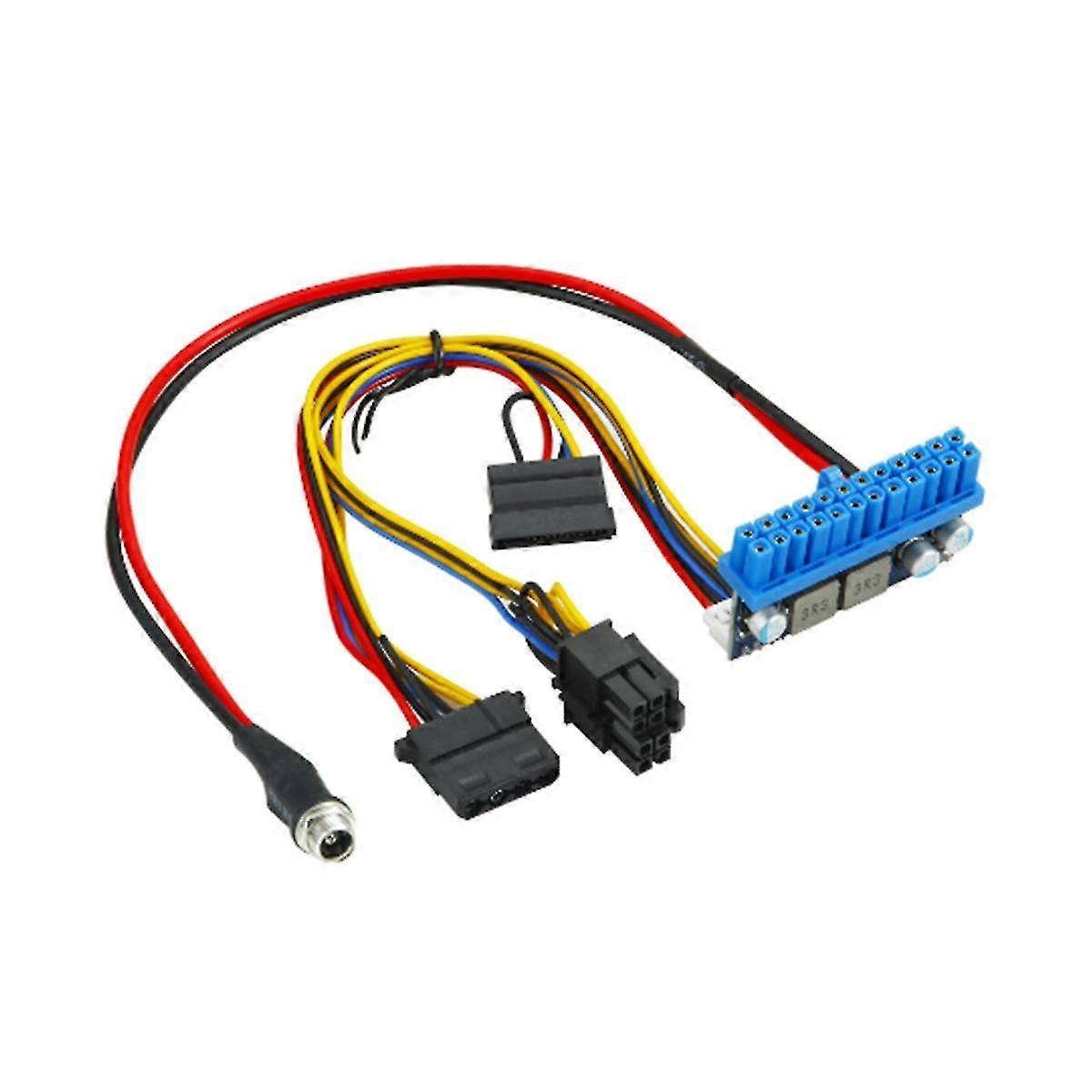 Suitable For Dc-atx Direct Plug-in Power Board 120w 12v Solid-state Power Module Dc-dc Power Board Full Set Of Wires