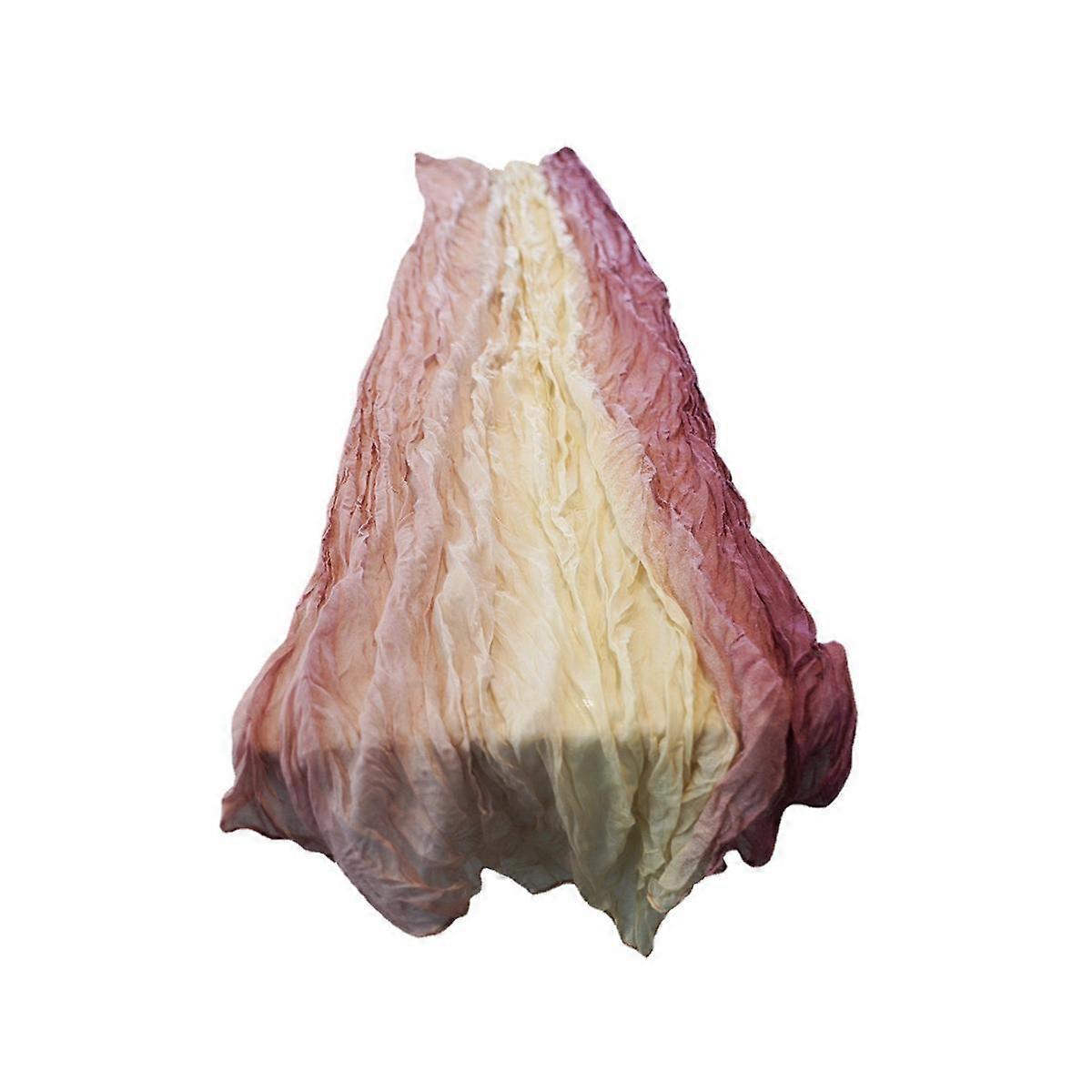 2Pcs Cheesecloth Table Runner Boho Table Runner Gradient Table Runner for Baby Shower Wedding Engag