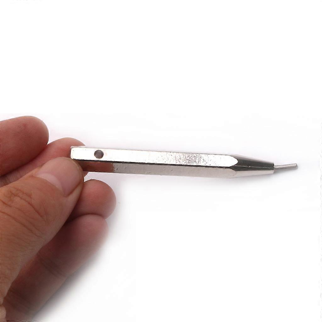 Practical Violins Chin Support Screwdriver Guitar Burers Supply Tool (Silver)