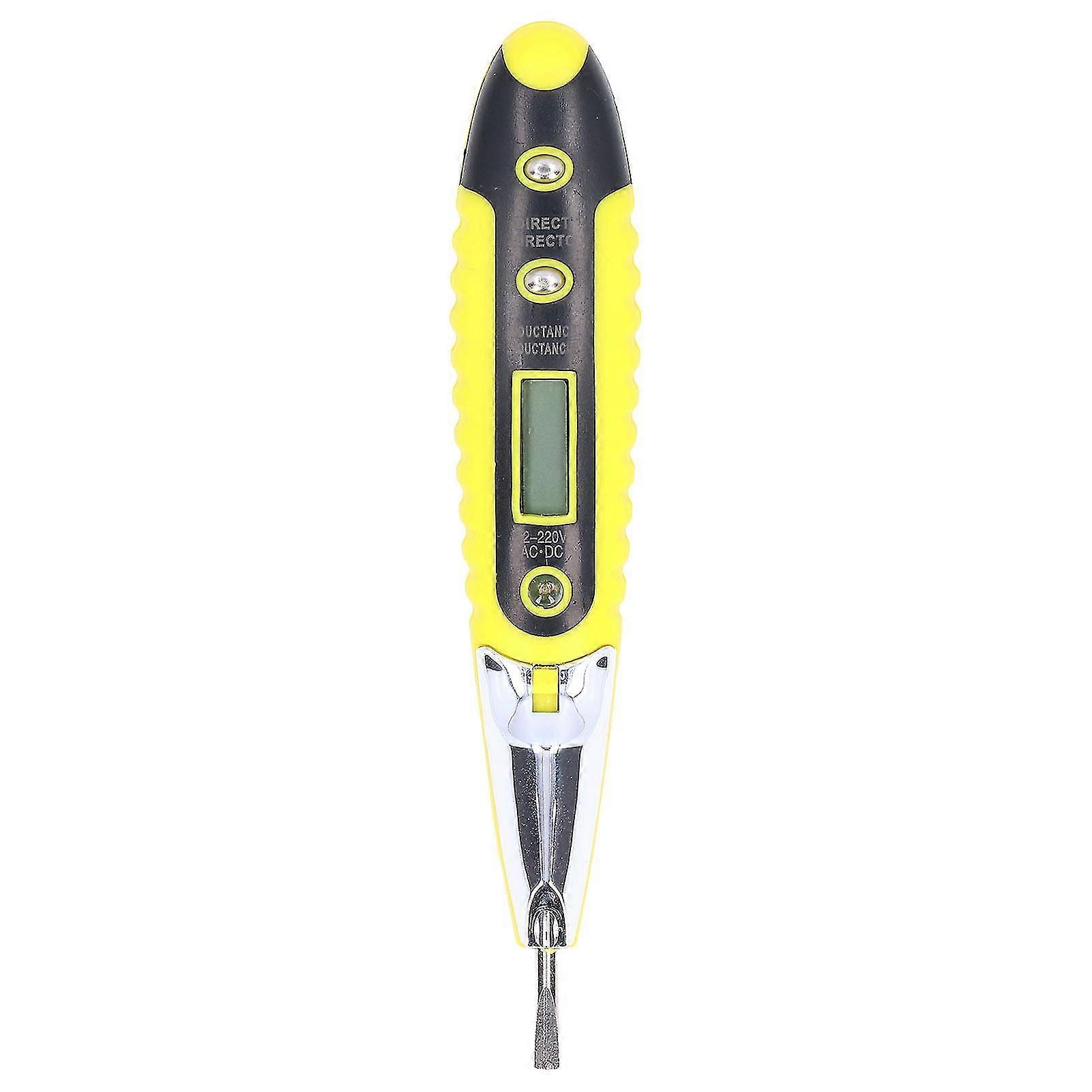 LED Voltage Detector Tester Pen Non-Contact 12-220V for Household Circuit