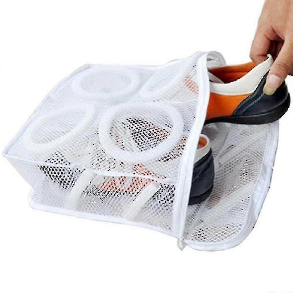 Laundry Bag Shoes Washing Drying Mesh Net Protective Pouch