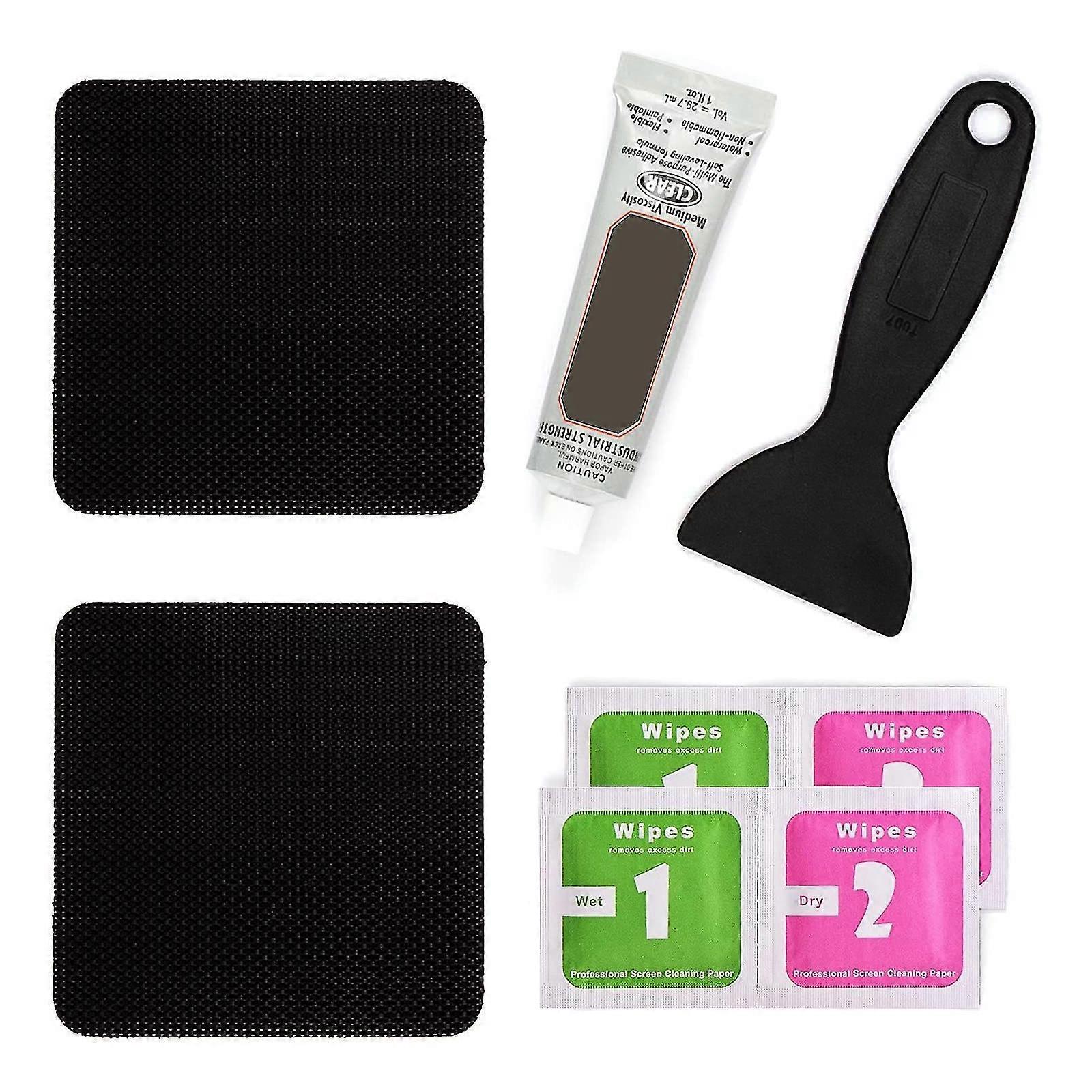 Trampoline Patch Repair Kit 4"x 4" Square Patch Tent Trampoline Mattress Tear