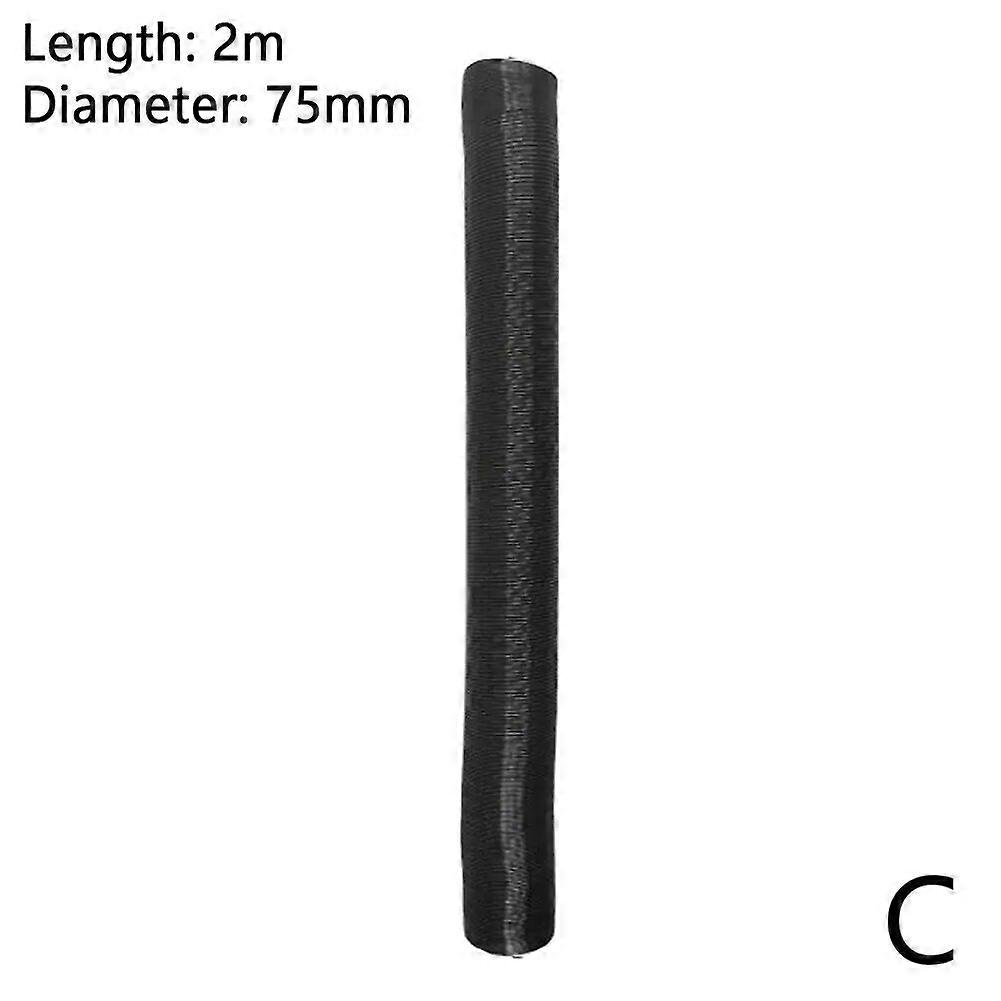 42mm 60mm 75mm Diameter 200cm Length Air Parking Heater Duct Pipe Tube Hose For Webasto Eberspacher Car Camper P4D9