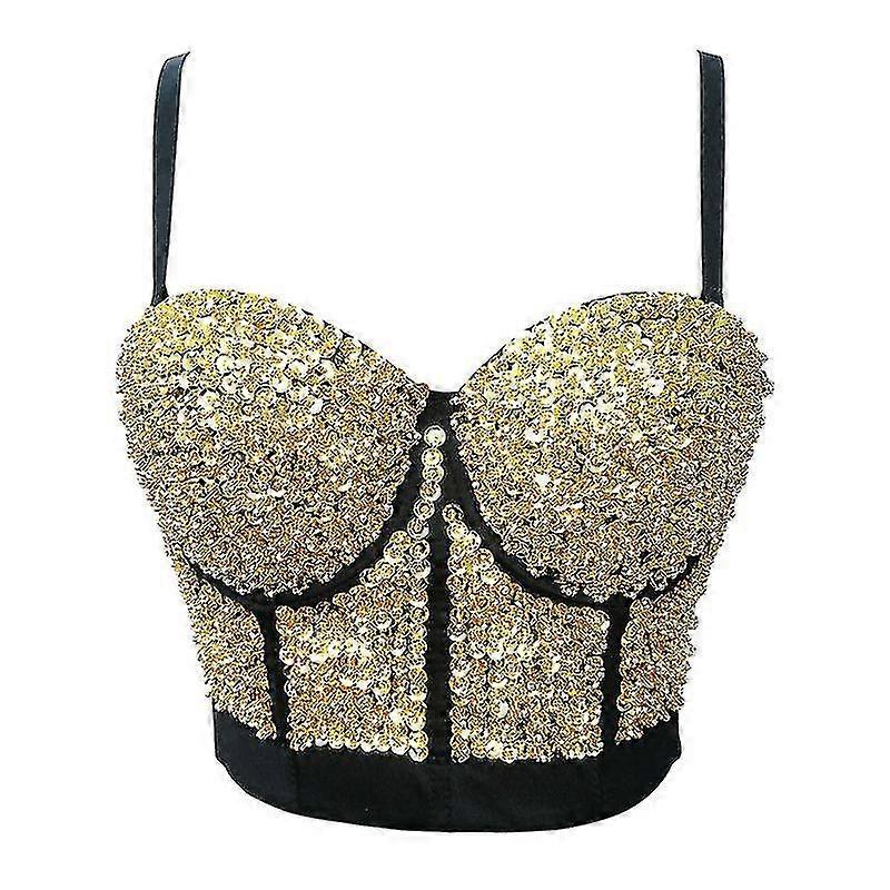 מעולה בגדי ריקוד נשים חזייה עליון תחתונים בוסטייה נשים חזייה פוש אפ ברלט פאנק רוק בראסרי