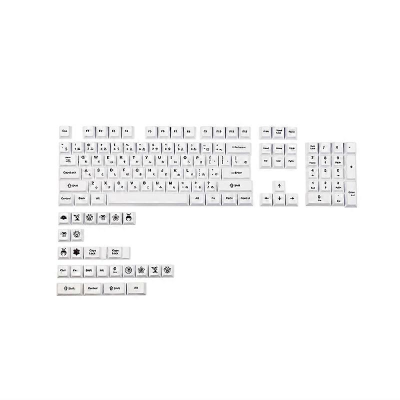 129 Keys Cherry Profile Dye Sublimation for MX Cherry Mechanical Keyboard