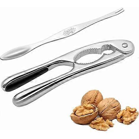 Stainless Steel Nutcracker Manual Nutcracker Lobster Tongs Crab Tongs Pecan Walnut Opener Tool For Nuts Shellfish Seafood
