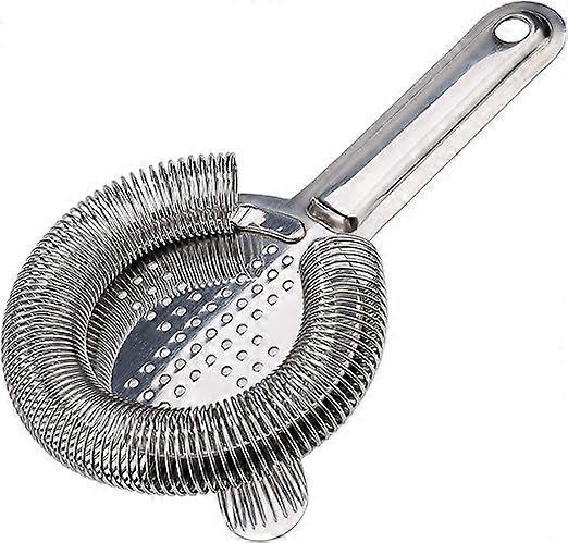 Rust Resistant Bar Strainer Stainless Steel Cocktail Strainer 10x 16cm