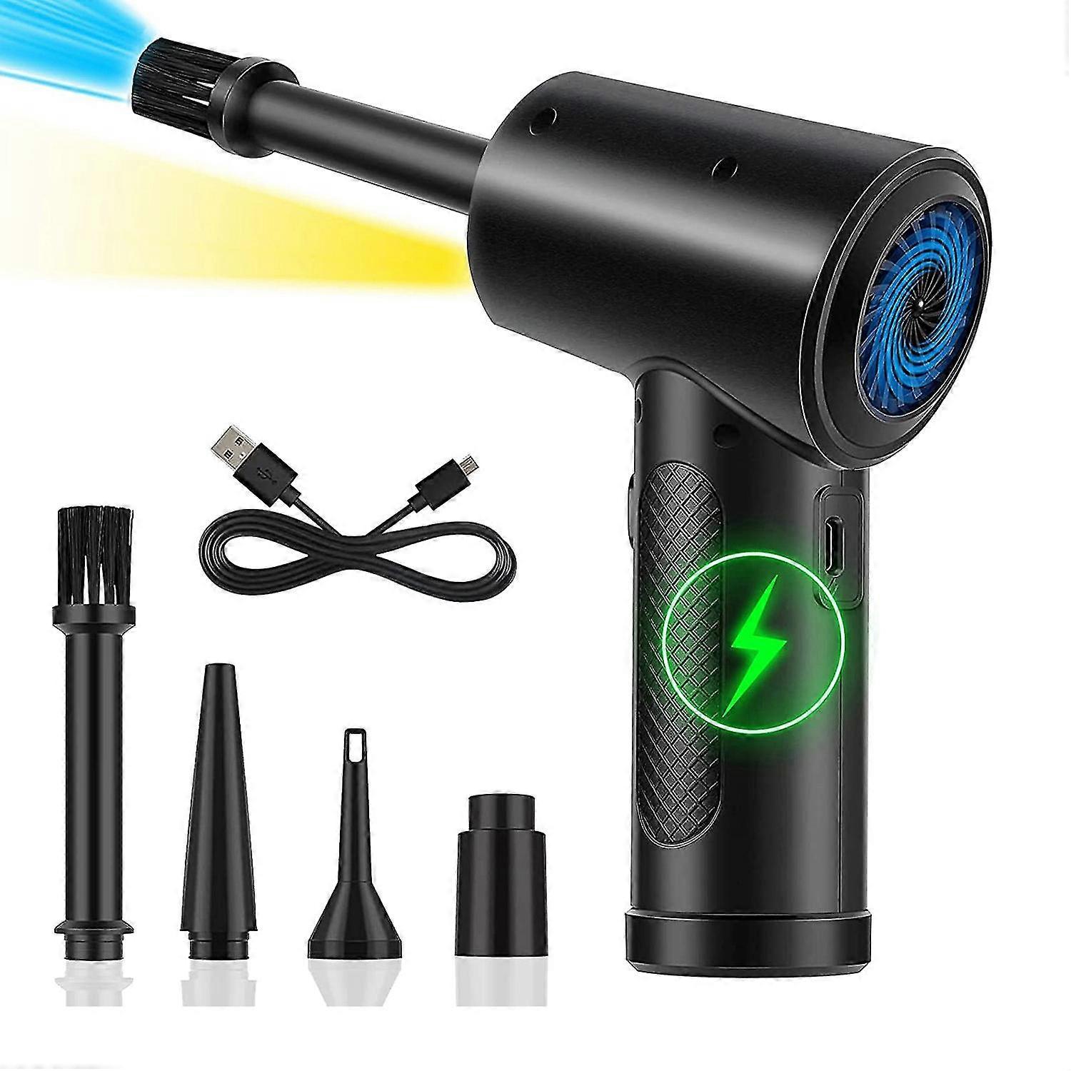 Compressed Air Duster Canned Air Electric Cordless Air Duster