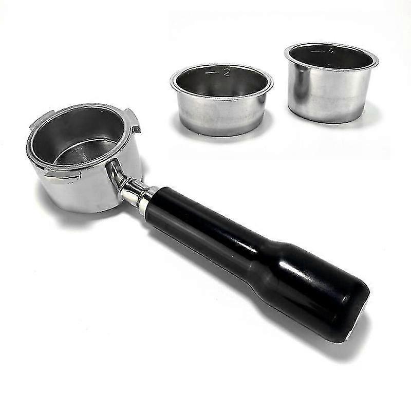 Portafilter 51mm για delonghi Ec685 με 2 στυλ κύπελλο σκόνης καφέ