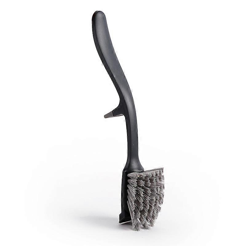 Dishwashing dish, scrubbing brush  gray