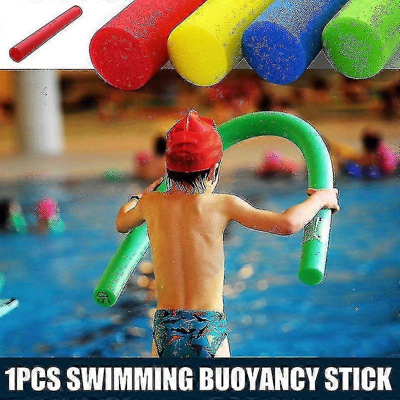 Floating Pool Noodles Foam Tube, Thick Noodles For Floating In The Swimming Pool Blue Green Red