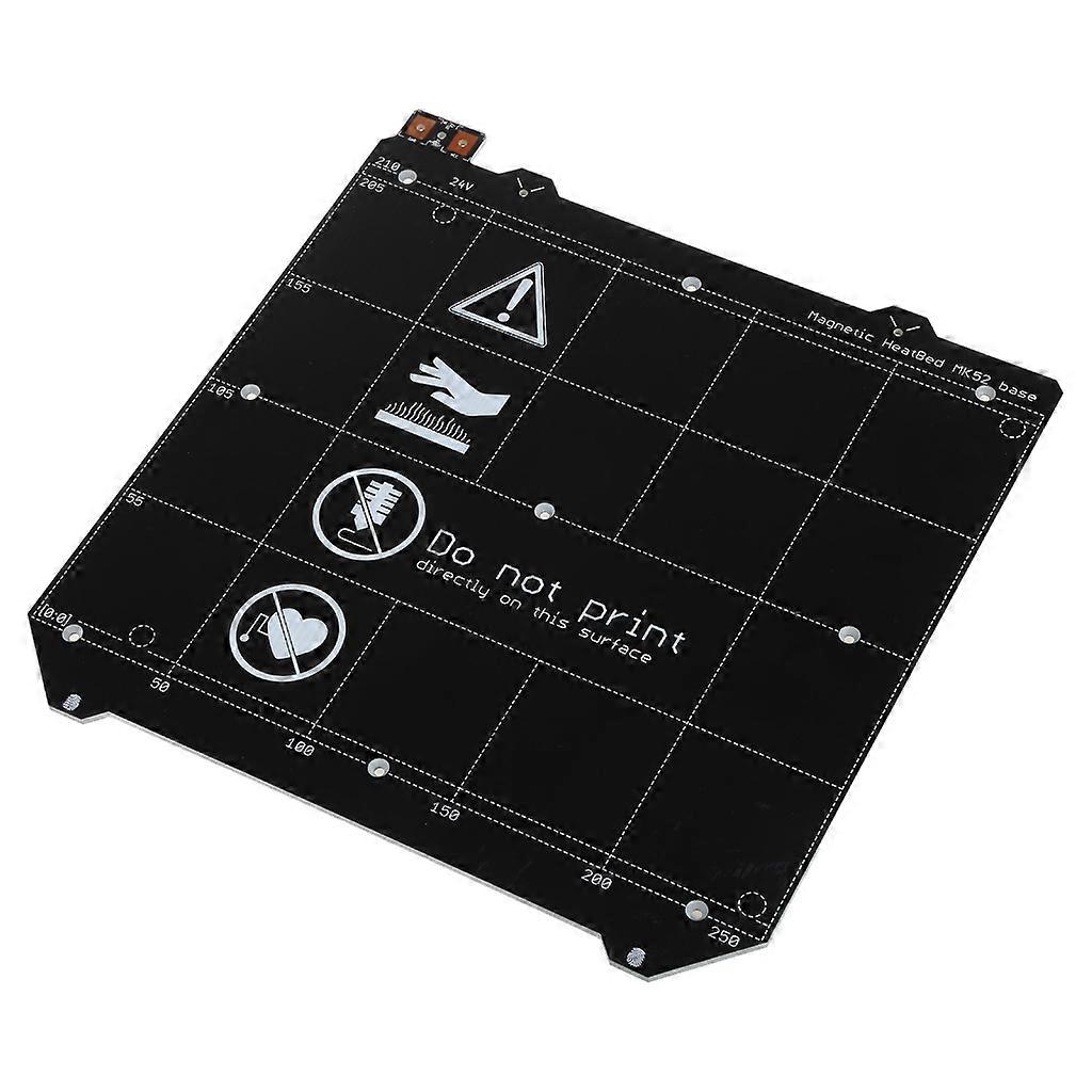 Prusa-i3 MK3S MK52 ve Voron Switchwire için 3D Yazıcı MK52 Sıcak Yatak Platformu