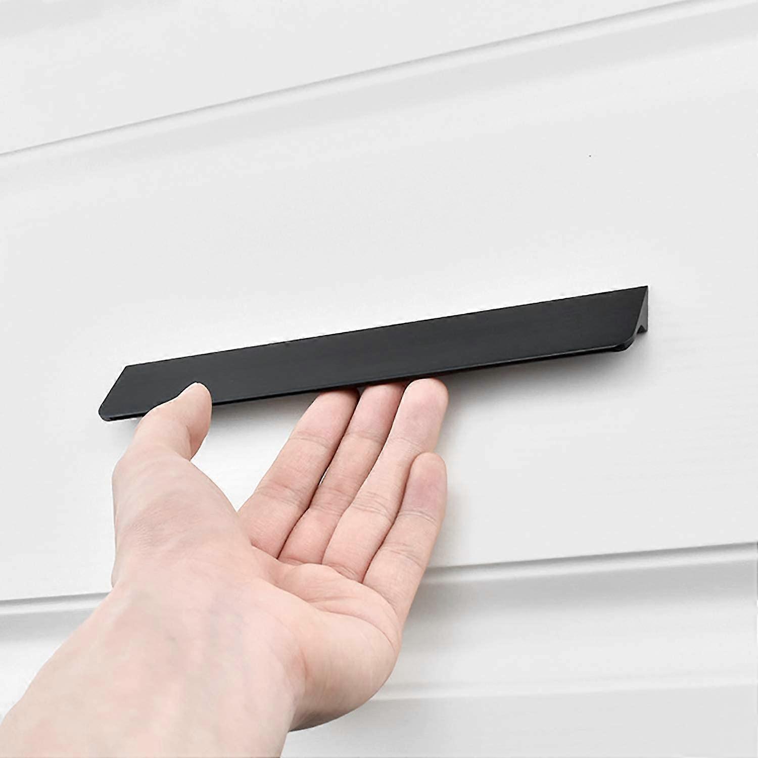 10x Door Knobs -Center Distance 128mm, Aluminum, with screws