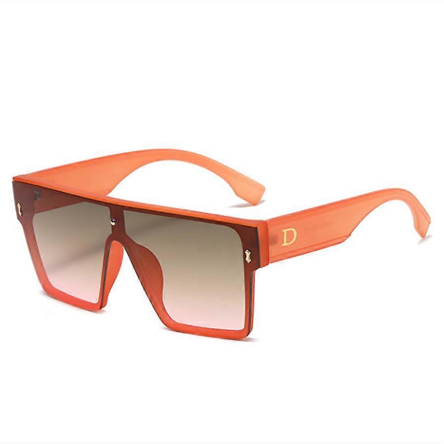 New Fashion Square Sunglasses For Women Men Oversized Frame With D Luxury Brand Disigner 2021 Sun Glasses UV400 Wholesale
