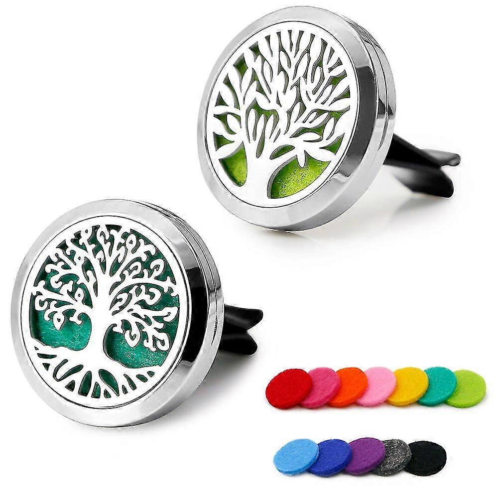 2pcs Car Diffuser Vent Clip Diffuser Car Clip 30mm Aromatherapy Essential Oil Diffuser Car Clip With 1 Felt Pads