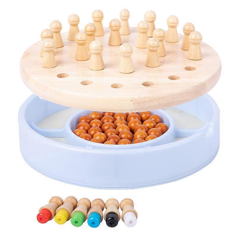 Wooden Desktop Game Chess Memory Chess Children's Educational Toys