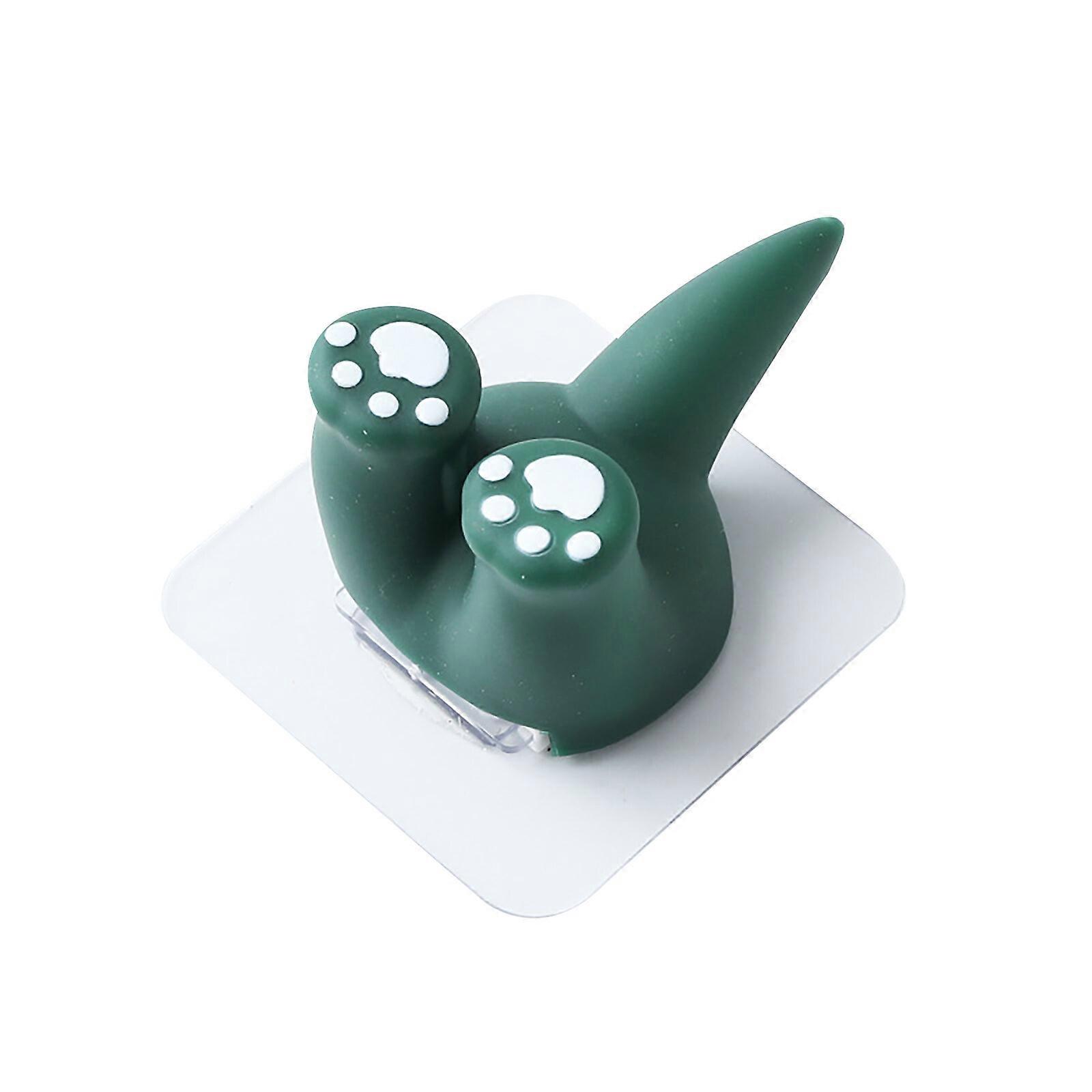 Cute Animal Tail Hook for Clothes Hat Key, Multi-function Adhesive Hook, Creative and Unique Gift