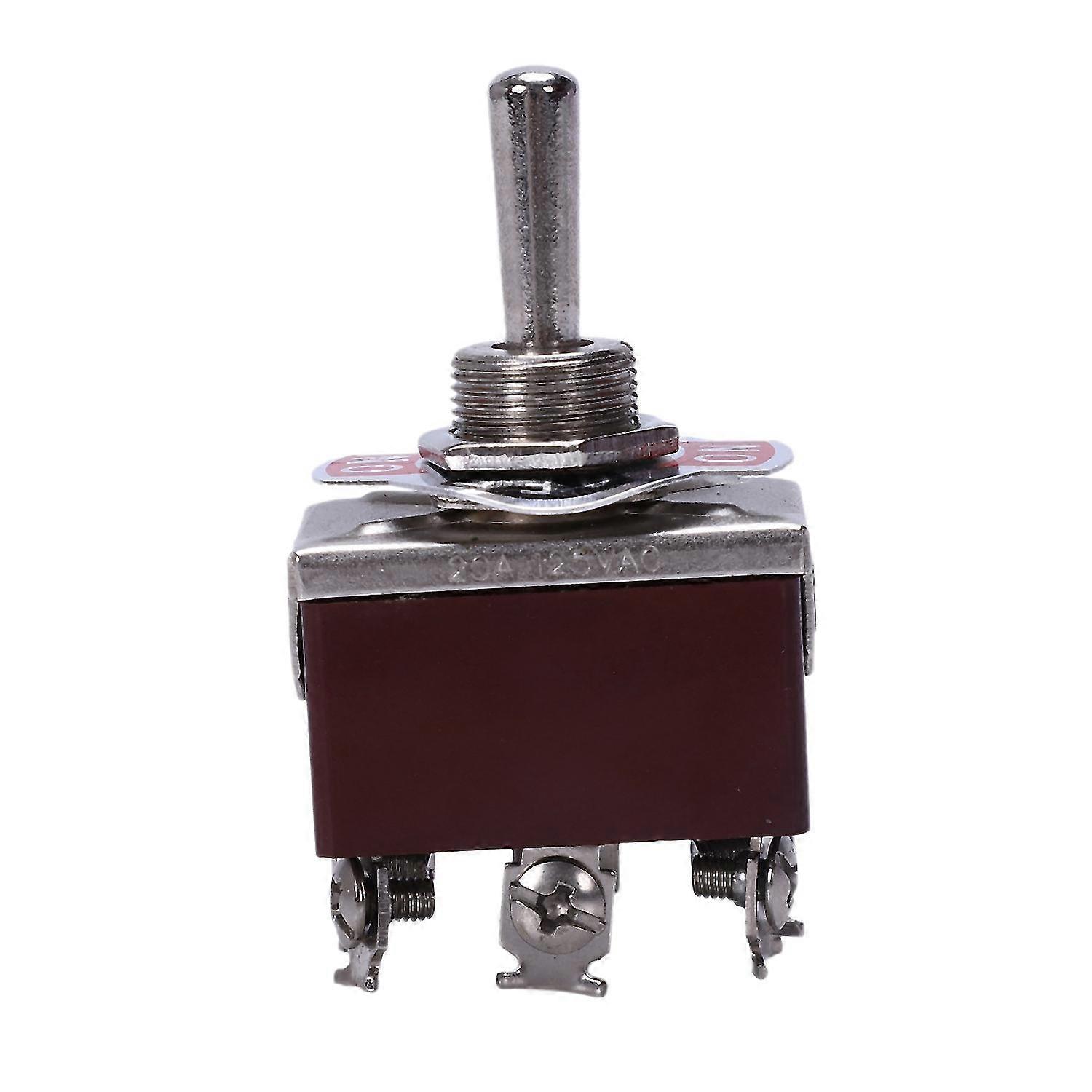 Ac 250v/15a 125v/20a On/off/on 3 Position Dpdt Momentary Toggle Switch