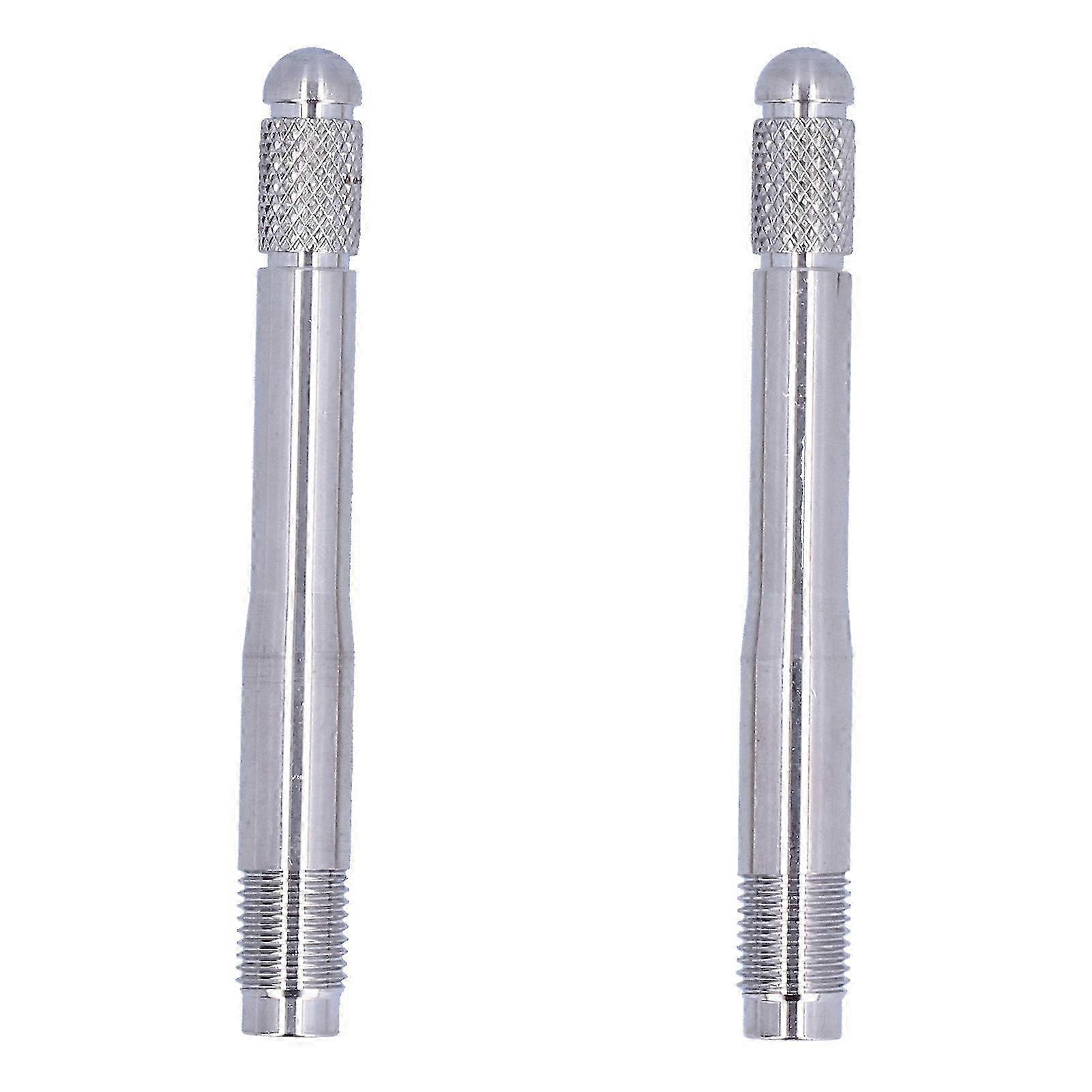 2pcs goujon de roue goujon goujon goupilles guide de montage de roue M14 x 1.5 fil outil en acier inoxydable YEMAA