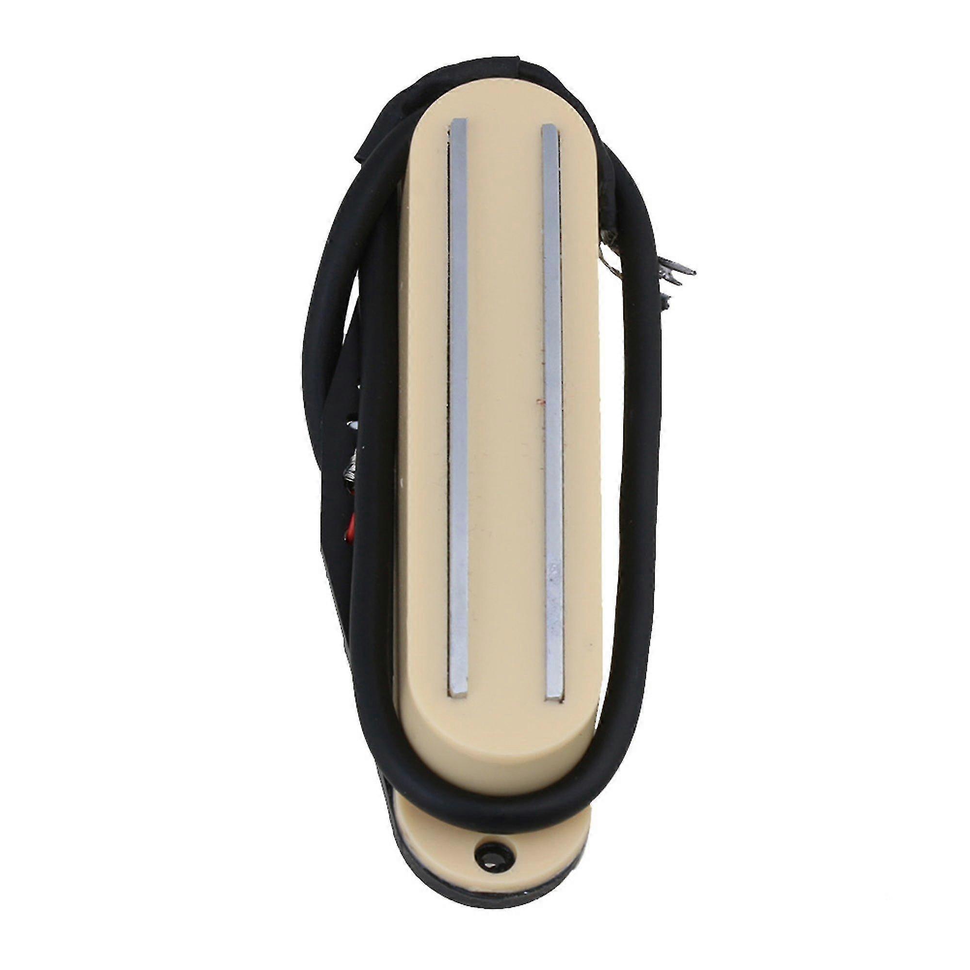Dual Rail 4 Ledningar Elgitarr Humer Pickup Cream