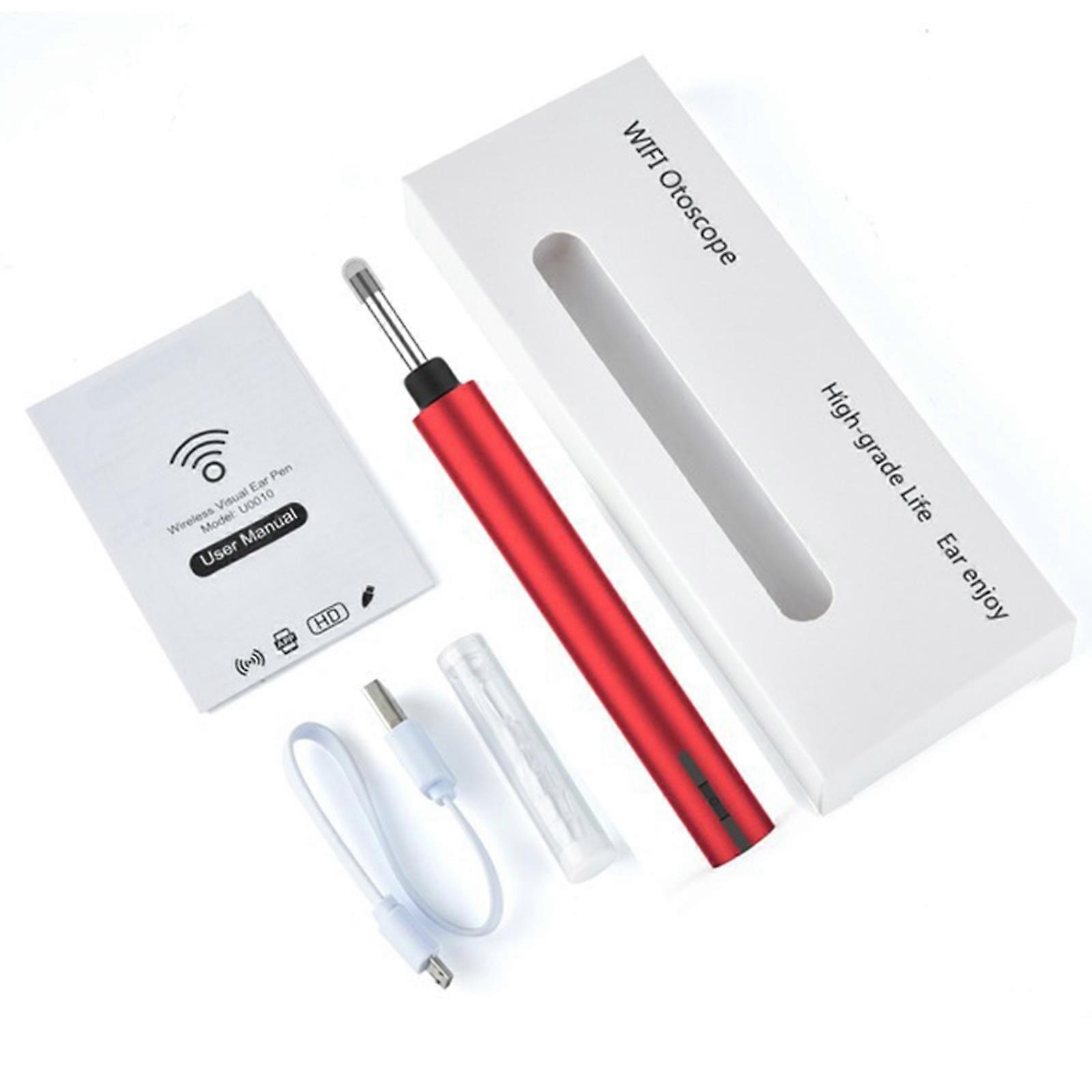 3.9mm واي فاي منظار الأذن منظف الأذن كاميرا اللاسلكية أداة إزالة شمع الأذن مع ضوء LED منظار الأذن اختيار التنظيف