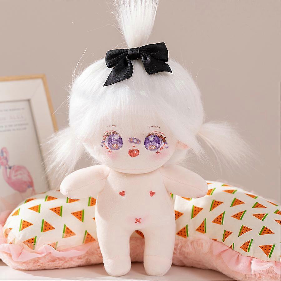 Kawaii βελούδινη βαμβακερή κούκλα ειδώλου 20cm γεμιστές κούκλες φιγούρας σούπερ σταρ βελούδινη κούκλα σώματος αβοκάντο μωρό λίπος μπορεί να αλλάξει ρούχα παιδικό δώρο