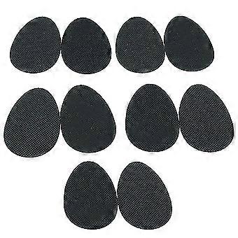 5 Pairs Anti-slip Black High Heels Shoes Pad