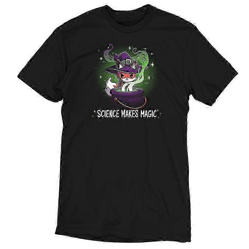 Koszulka Science Makes Magic w stylu retro