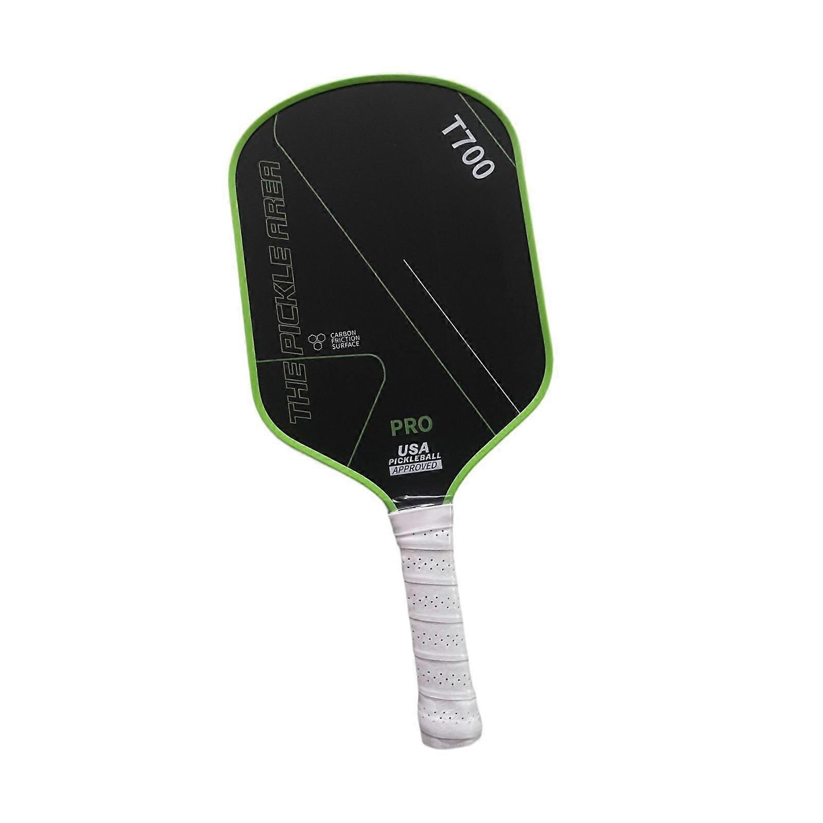 Pickleball Paddle Non Slip Handle Pickleball Racket for Kids Adults Training Green