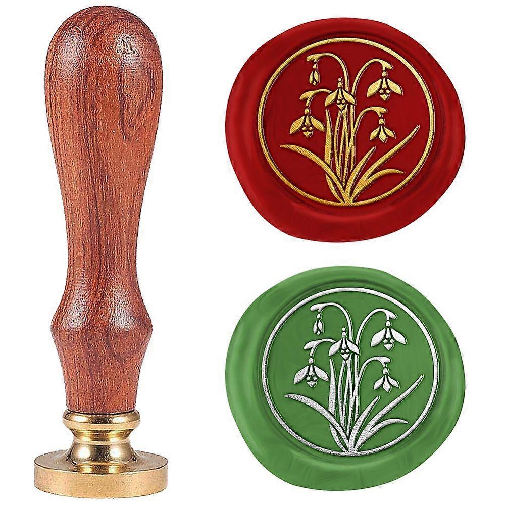 Wax Seal Stamp Set Sealing Wax Stamp Solid Brass Head Wood Handle Retro Brass Stamp Kit Removable for Envelopes Invitations Gift Card Raven 83x22mm S