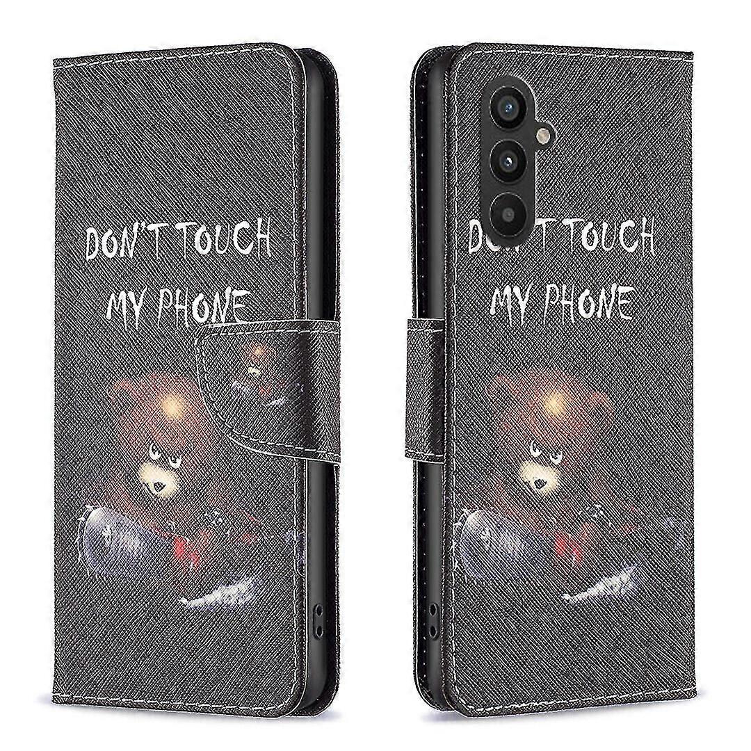 Compatible With Samsung Galaxy A24 4g Case Pattern Flip Wallet Leather Cover With Credit Card Slot Id Card Holder Kickstand