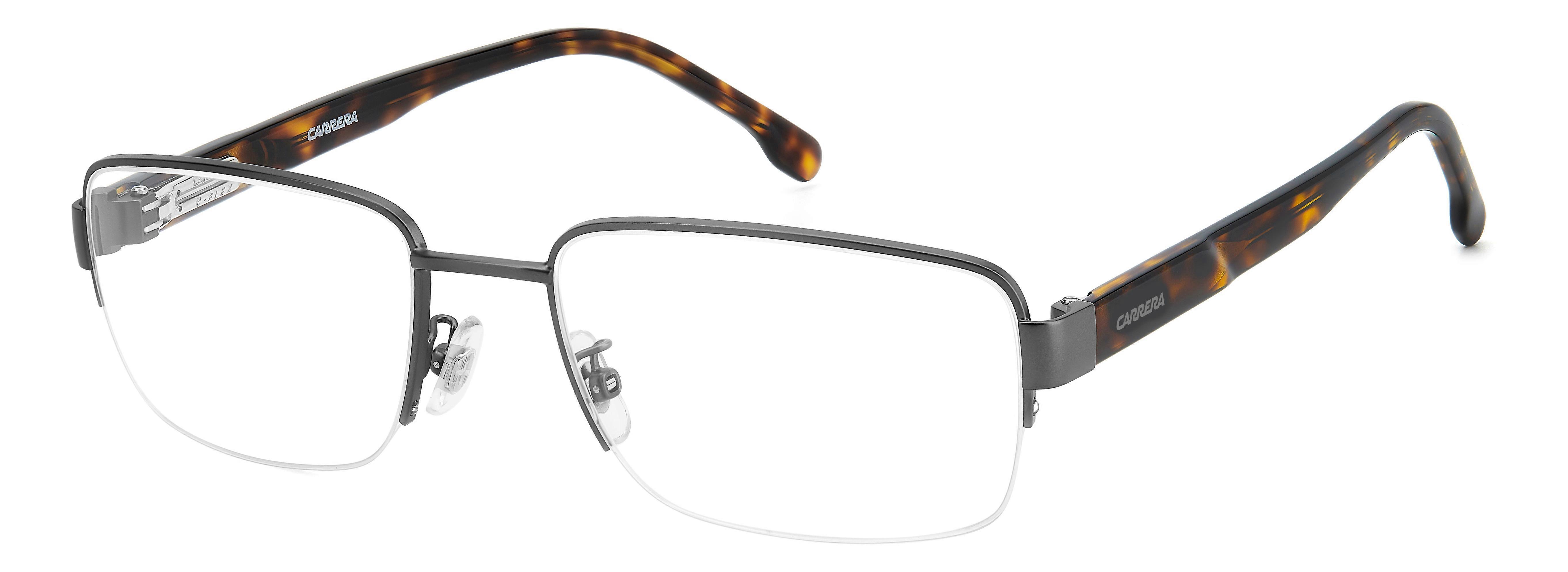 Eyewear Frames CARRERA C FLEX 05/G R80 MATTE DARK RUTHENIUM 59/19/150 MAN