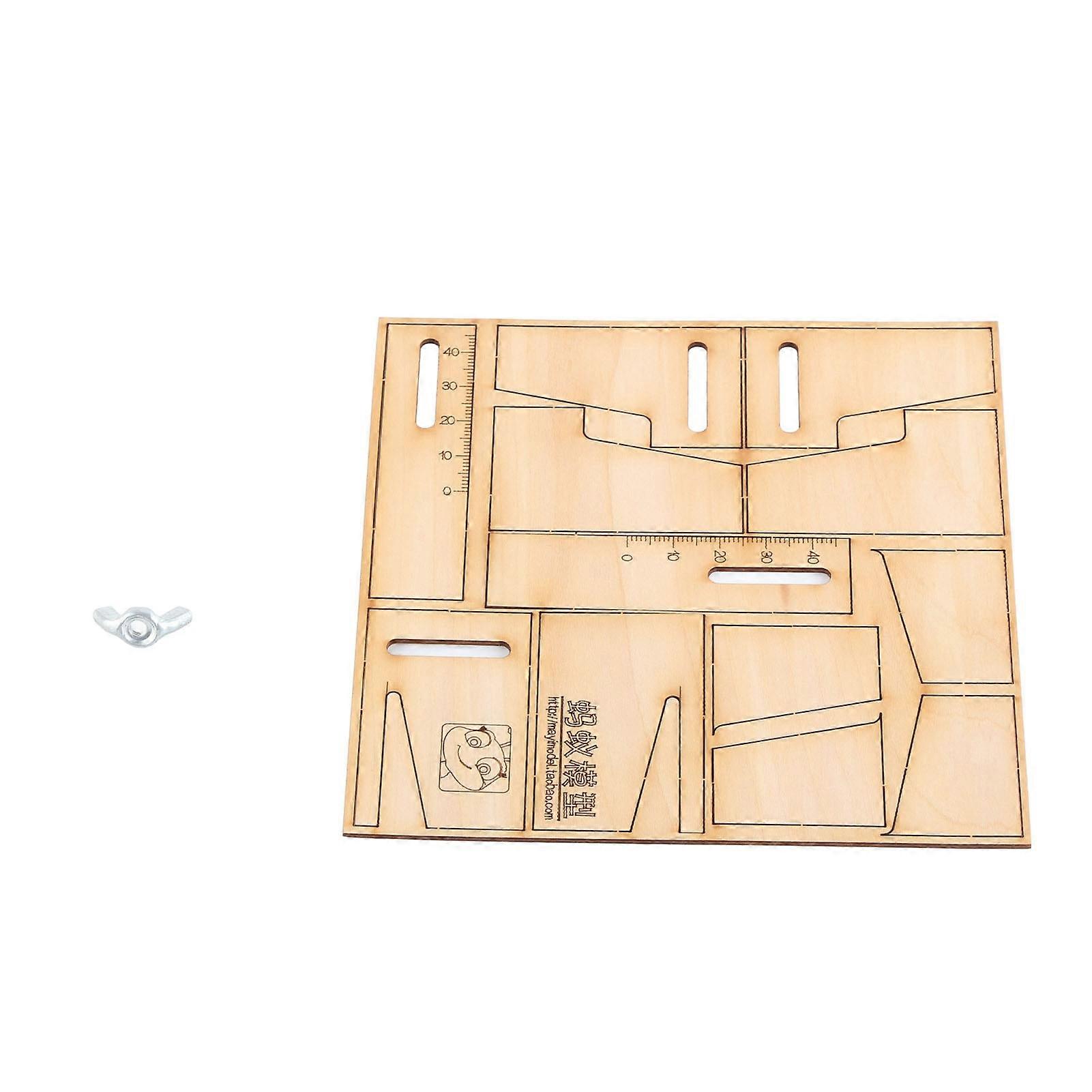 Classic Sailboat Model Device: Wooden DIY Auxiliary Tool for Model Crafting Enthusiasts