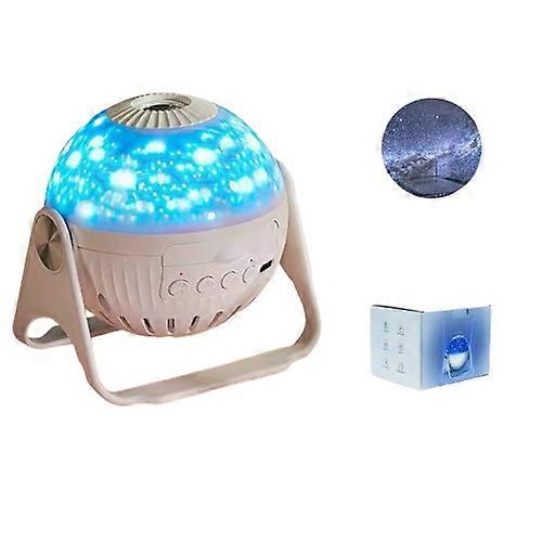 Starry Sky Projection Lamp Creative Rotating Atmosphere Lamp Starry Sky Projector High Definition Focusing Starry Sky Lamp.