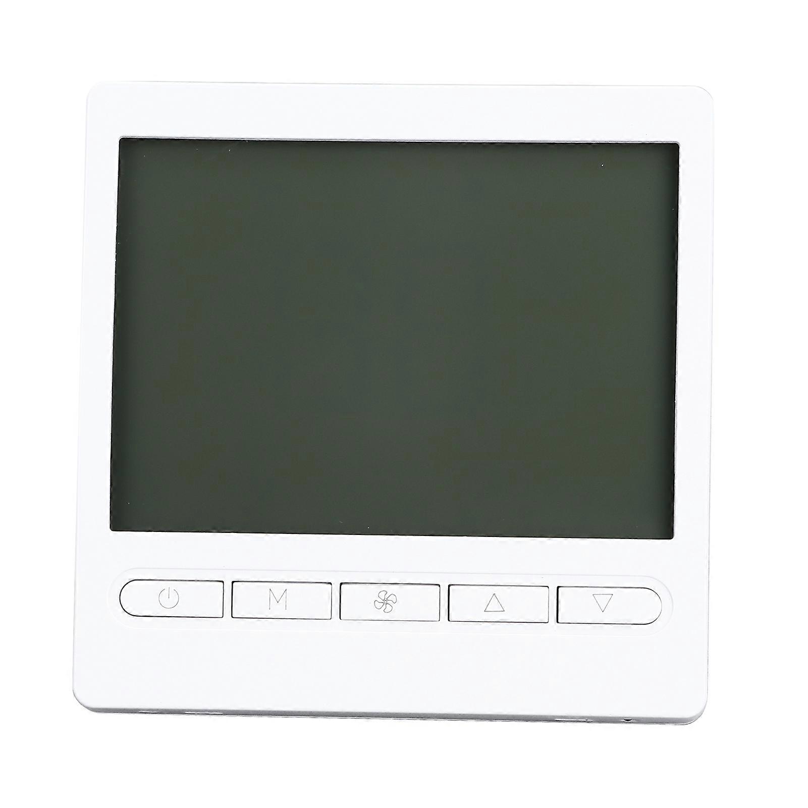 Digital Thermostat PC ABS Case Button Control NTC Sensor LCD Display Hotel Thermostat for Air Conditioner