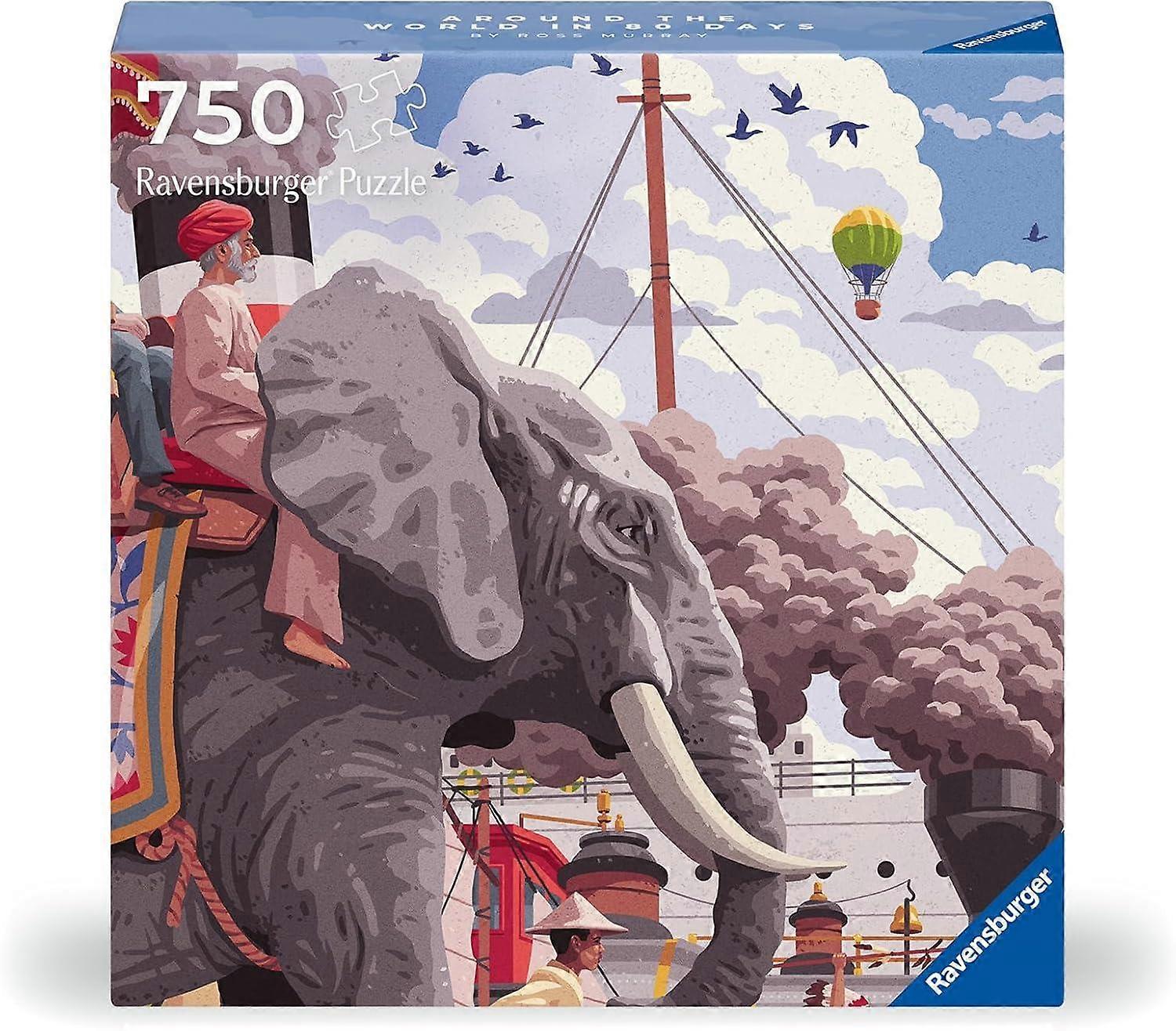 Ravensburger 80天环游世界，艺术与灵魂拼图（750片）