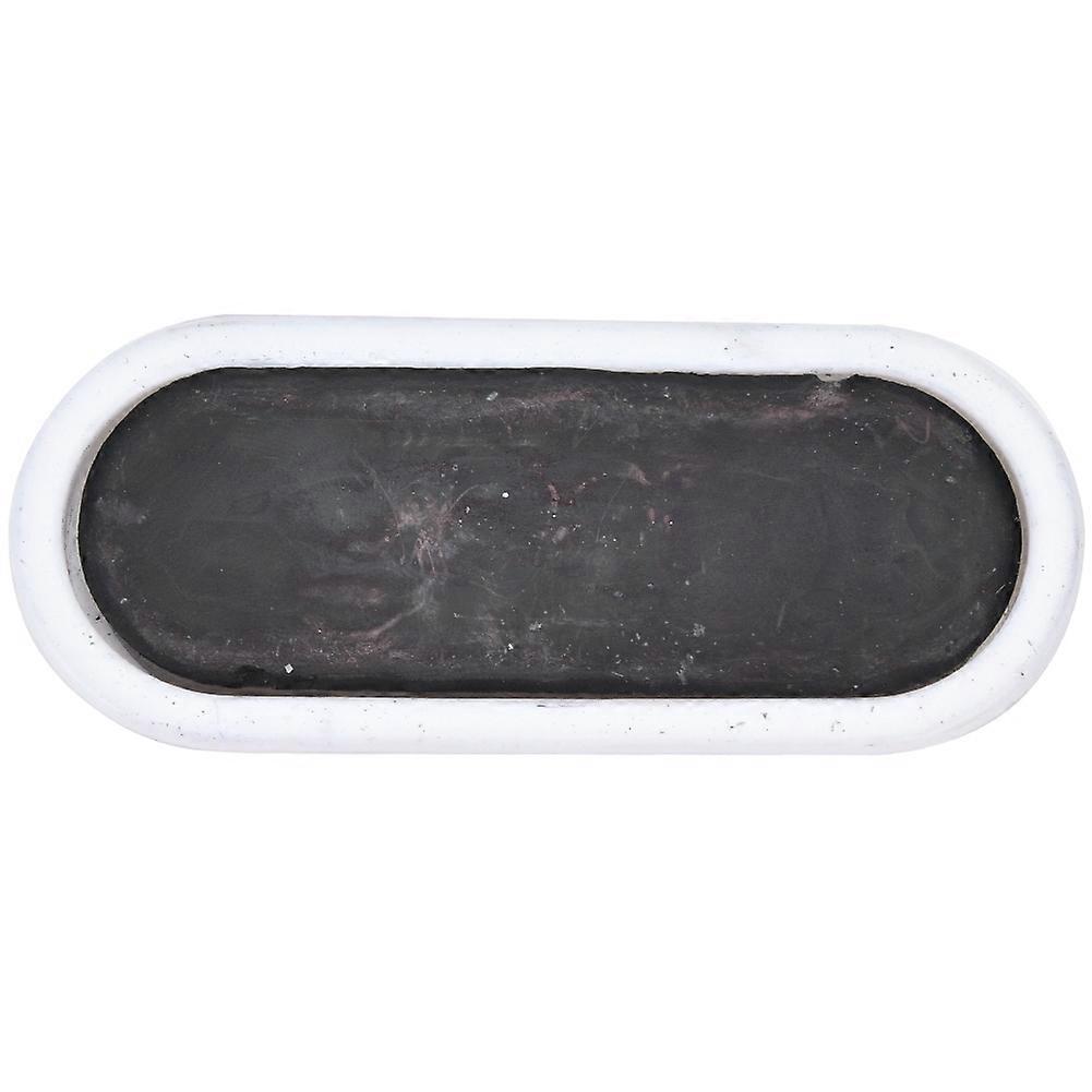 Leather Craft Edge Polishing Wax HandMade Processing Grinding Tool(Black)