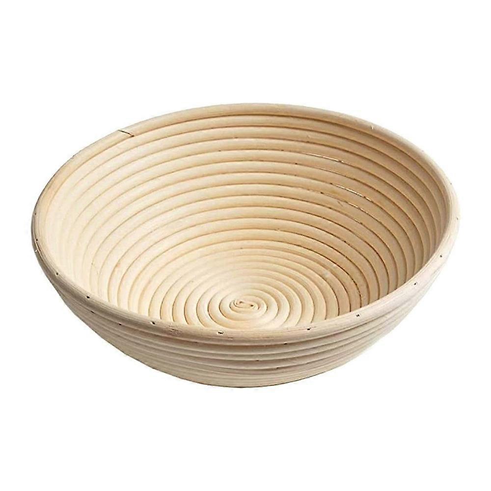 Round proofing basket for bread and dough