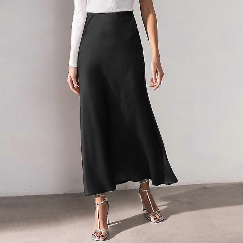 ZANZEA Solid Color Summer Casual Zipper Long Skirts