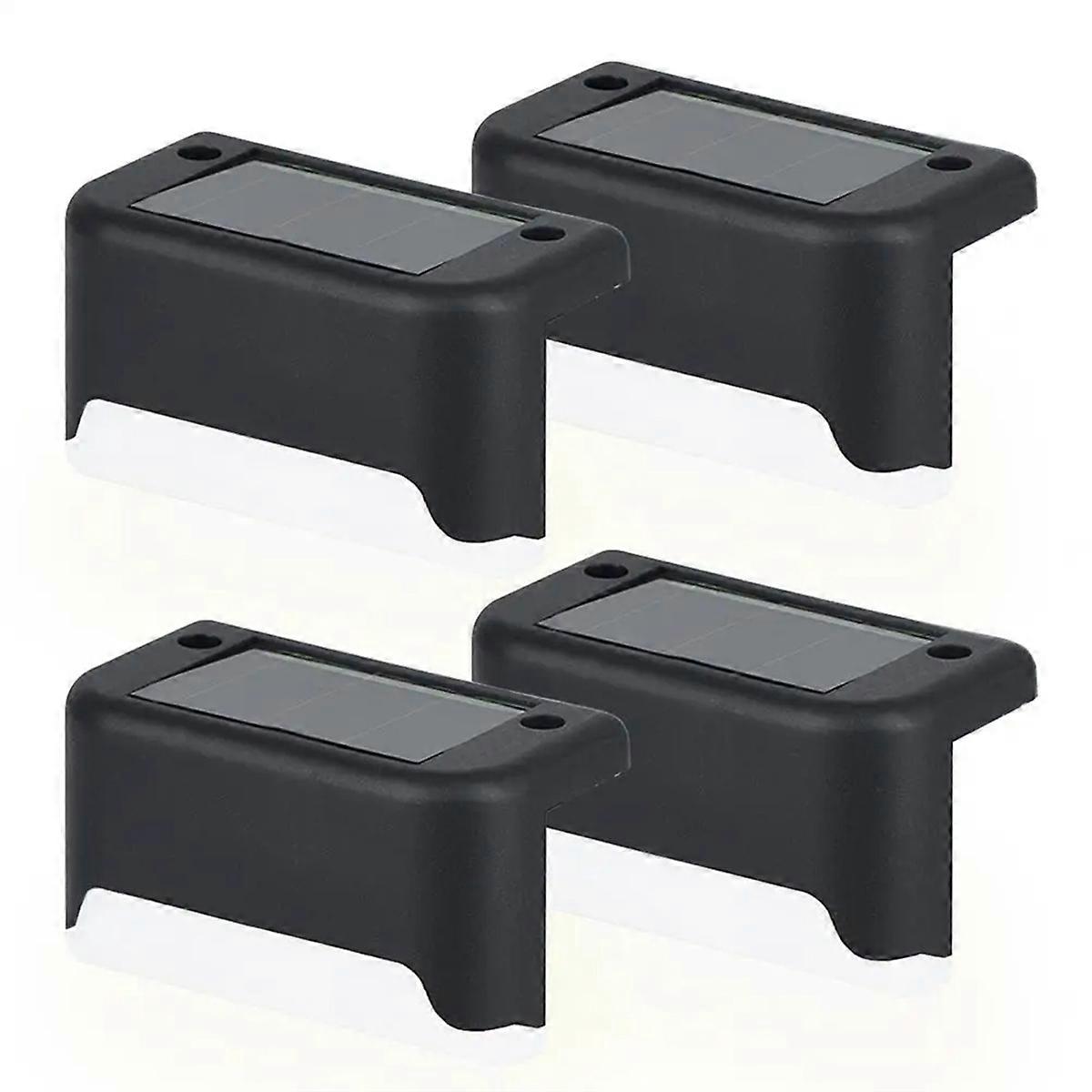 sol dæk lys udendørs 4stk førte vandtæt dæk lys lyse hegn lys dæk lys trappe lig