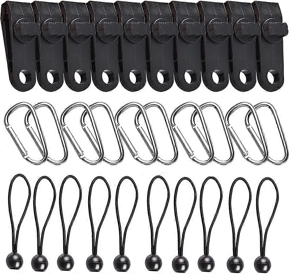 Versatile Elastic Bungee Cords for Canopy Tarp Tent Fixing