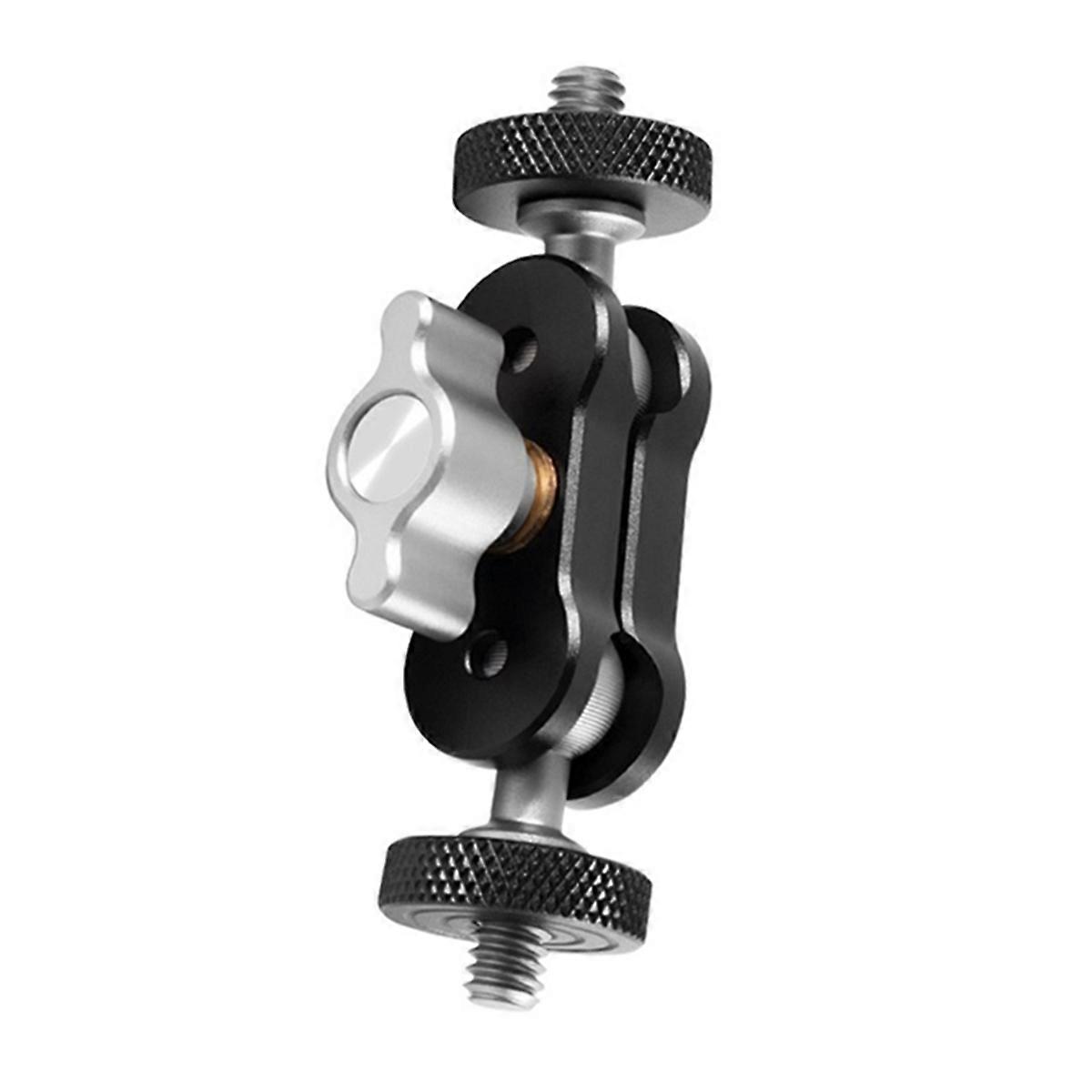 Double Ball Camera Magic Arm Adjustment Load 2kg Magic Arm Bracket Aluminum Alloy 1/4 Inch Screw Ba