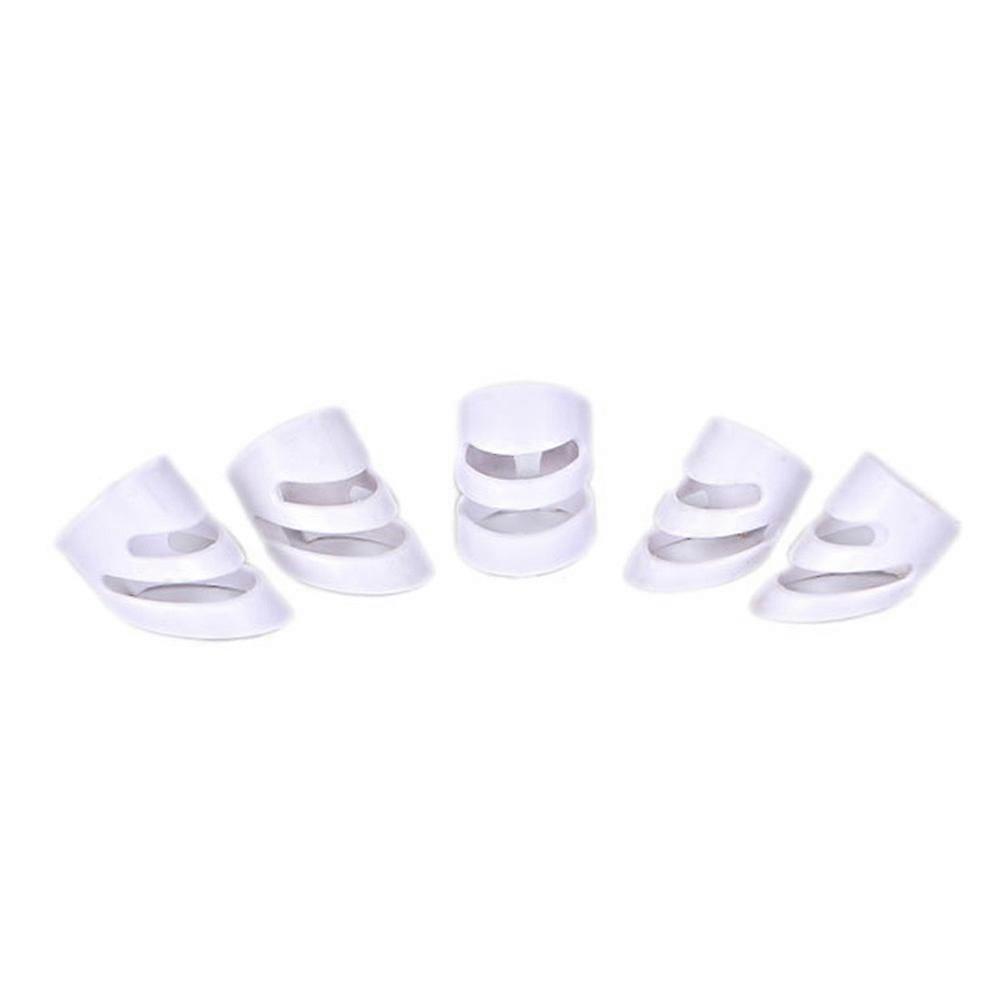 Plastic Guitar Pick Thumb Replacement Pick Accessories White/Blue/Beige