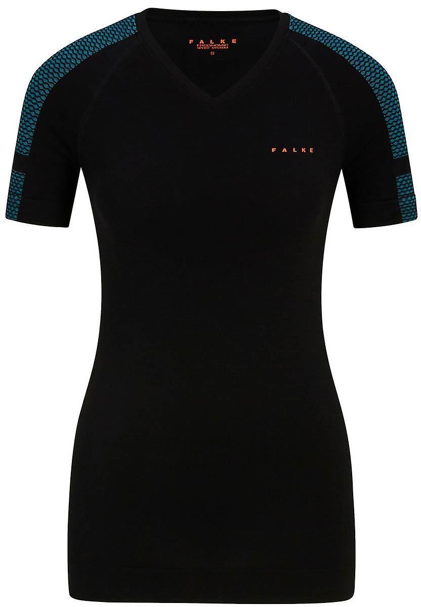 Falke Capsule Trekking Wool Tech Light Regular Fit T-Shirt - Black